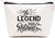 The Legend Has Retired - Funny Retirement Gifts for Women,Coworker,Sister,Colleague,Mom,Aunt,Grandmother, Boss,Best Friends,Teachers,Nurses,Retiree - Makeup Bag Cosmetic Bag Travel Pouch Gift for Her
