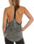 icyzone Workout Tank Tops for Women - Athletic Yoga Tops, T-Back Running Tank Top (M, Charcoal)