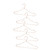 CAXUSD 5pcs Windproof Socks Clips Stocking Hangers Stainless Fashion Hangers Clothes Drying Clips Clothes Hanging Clips Adults Hangers Suit Hangers Laundry Drying Rack Wardrobe Clothespin