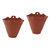 Yardwe 2pcs Wall Hanging Flower Pot Plants Decor Plastic Container Plant Pots Indoor Cactus Planter Planters for Indoor Plants Wall Plant Container Wall Hanging Planter Wall Plant Pot