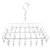 Alipis Hanger Drying Rack Hooks Clothes Rack Sock Rack Dryer Clothes Dryer Rack Underwear Rack Laundry Rack with Clips Sock Dryer Laundry Clip Child Drying Socks Outdoor Stainless Steel