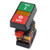 uxcell A11083100ux0124 on Off Start Stop Push Button with Light Indicator Momentary Switch, Red/Green Power