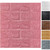 3D Wall Panels Peel and Stick 3D Brick Wallpaper Peel and Stick Faux Stone Pink Wall Panel Foam Brick Self-Adhesive 3D Wallpaper Faux Brick Paneling