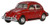 Vw Beetle - Ruby Red - 1/76th Scale Oxford Diecast