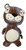 3Cats Stuffed Tiger Toy, Realistic Decorative Plush Tiger (Brown)