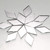 500 Pieces Diamond Shape Mirror Mosaic Tile Mini Glass Mosaic Tile Small Rhombus Mirror Craft Diamond Mosaic DIY Tile for Art and Craft Wall Door Home Decorations Making Supplies