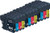 Metro Market 12 PCS Compatible Ink Cartridge Replacement for Brother LC-61 LC61BK LC61C LC61M LC61Y (Black Cyan Magenta Yellow)