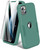 FireNova for iPhone 13 Case, iPhone 14 Case, with [Tempered Glass Screen Protector][Shockproof] [Dropproof], Protective Heavy-Duty 3in1 Tough Rugged Non-Slip Protective Case,6.1inch, Midnight Green