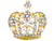 Alilang Antique Clear Crystal Rhinestone Faux Pearl Princess Queen Crown Brooch Pin Alilang Antique Clear Crystal Rhinestone Faux Pearl Princess Queen Crown Brooch Pin