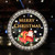 XIYAO Christmas Window Lights, Christmas Window Decorations, Round Hanging String Lights with Suction Cup,Battery Operated Indoor Lights for Christmas Home Decor (Santa Claus)