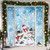 WovWeave 3 Pcs Christmas Snowman Door Cover Decorations Winter Snowflake Door Banner Let It Snow Welcome Porch Sign Holiday Hanging Backdrop for New Year Indoor Outside Front Door Party Supplies