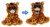 Feisty Giraffe by Feisty Pets Expressions, William Mark  Ginormous Gracie - A Cute, Plush Stuffed Pet Animal That Turns Feisty With a Squeeze - Perfect Toys for Friendly Mischief