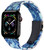 Drevoon Resin Bands Compatible with Apple Watch Band 49mm 45mm 44mm 42mm 41mm 40mm 38mm, Stylish Lightweight Wristband Bracelet for iWatch Ultra Series 8 7 6 5 4 3 2 1 SE Women Men (38MM/40MM/41MM, silk blue)