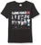 Star Wars Bad Batch Clone Force Group Boy's Premium Solid Crew Tee, Black, X-Small
