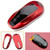 Xotic Tech Glossy Red Key FOB Hard Cover Shell Case for Tesla Model S 2012-2018