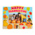 Fun Express Happy Thanksgiving Picture Foam Frame with Magnet - Craft Kits - 12 Pieces