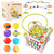 Hiitytin Montessori Toys Baby Sorter Toy Colorful Cube and Multi Sensory Shapes, Developmental Learning Toys for Girls Boys Infants Toddlers Kids