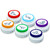 DAUH Dog Talk Buttons | Cat & Dog Buttons for Communication | Dog Talking Button Set with Voice Recording Buttons | Recordable Buttons for Dogs to Talk