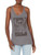 Disney Junior's Lilo Stitch Liner Tri-Blend Racerback Layering Tank, Gray Heather, Large