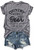LANMERTREE Country Music and Beer That's Why I'm Here T Shirt Women's Short Sleeve Tops Blouse (M, Grey)