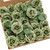 Ling's Moment Artificial Wedding Flowers 25pcs Elf Green Fake Foam Roses w/Stem for DIY Wedding Decor Centerpieces Arrangements Bouquets