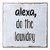 Alioyoit Rustic Wood Sign Laundry Decoration Do The Laundry Distressed Look Decorative Wooden Sign with Funny Saying Wall Hanging Plaque Home Decor for Laundry Room Farmhouse Laundry Wall Decor