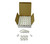 Wennuo 144pcs Size L SA155 75D/2 Plastic Sided Polyester White prewound bobbins for Brother Embroidery and Sewing Machine Polyester Thread