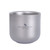 Boundless Voyage 125ml Titanium Cup Tea Coffee Mug Lightweight Double Layer Teacup for Camping Picnic Hiking Traveling Office Daily Used Ti3048D (1pcs)