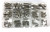 HVAZI 135pcs Metric M2.5 M3 M4 M5 M6 M8 304 Stainless Steel Hex Socket Head Cap Screws Assortment Kit