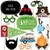 Big Dot of Happiness Happy Camper - Camping Photo Booth Props Kit - 20 Count