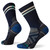Smartwool Women's Hike Light Cushion Tube Stripe Crew Socks, Deep Navy, Medium