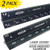 OCM 2 Pack - Laser Etched Engineer & Architect Ruler - Anodized (Solid Extruded Aluminum) Imperial Scales 12 Inches - Civil, Engineering, Architectural, Mechanical, Drafting