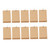SEWACC 10Pcs mini notepad Note Pad Mini Pocket Notepad Small Notepad lip gloss kraft paper