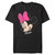 Disney Classic Mickey Minnie Big Face Men's Tops Short Sleeve Tee Shirt, Black, XX-Large Tall
