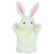 The Puppet Company CarPets White Rabbit Hand Puppet