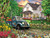 Springbok's 1000 Piece Jigsaw Puzzle Simpler Times - Grid Cut Pieces - Made in USA