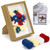 UzecPk Crochet Kit for Beginners, Crochet Kits, Knitting Kit, Crochet Photo Frame Bouquet Set with Step-by-Step Video Tutorials, Crochet Starter Kit for Beginners Adults DIY Craft Supplies