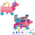 Polly Pocket Dolls and Playset, Animal Toys Puppy Party with 2 Dolls and 25+ Accessories