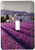 3dRose lsp_215180_1 Lavender Farm, Flowers, Purple Single Toggle Switch