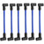 NFSpeeding 6 Pcs Spark Plug Wire 6" High Performance Premium Marine Replacement for Evinrude OMC Johnson Spark Plug Wire Leads Set Sierra Boating Accessories Replace 18-8816-1 ZF478V