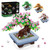 HOGOKIDS Cherry Blossom Flowers Building Set - 4 Seasons Sakura Bonsai Tree Building Block Toy 584 PCS, Botanical Collection DIY Plant Home Office Decor, Birthday Gift for Adults Teens Kids Ages 6-12+