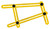 STARRICH Angleizer Template Tool ABS Measures All Angles and Forms Angle-izer Angle Template Tool Multi-Angle Ruler For Engineer