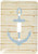 3dRose lsp_179106_1 Anchor with Glitter Image on White Wood Single Toggle Switch