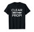 Aviation Pilot Airplane Clear Prop T-Shirt