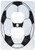 3dRose lsp_165872_6 Soccer Ball Light Switch Cover
