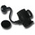 Amzer Universal 13-Inch Gooseneck Car Mount - Black - Mount-Retail Packaging - Black