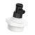 1.5" Pool Drain Connector Adapter with 3/4" Plastic Garden Hose Shut-Off Ball Valve Compatible with Coleman Pool Hose Fitting for Above Ground Pool, Garden Hose Standard Water Shutoff Valve