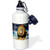 3dRose wb_167119_1 King Of The Jungle, Stunning Lion On The Prairie With Digital Affects Sports Water Bottle, Multicolor, 21 oz