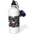 3dRose wb_172116_1 Cute Veterinarian or Veterinary Technician Love Pattern Black - Sports Water Bottle, 21oz