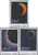 Dutch Antilles 943-945 (Complete.Issue.) 1998 Eclipse (Stamps for Collectors) Space